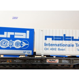 Märklin 48944 wagons plats type Bt 10 conteneurs à bière Königsbacher DB BO