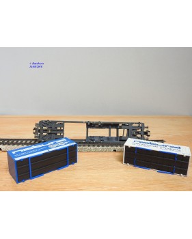 Märklin 48944 wagons plats type Bt 10 conteneurs à bière Königsbacher DB BO