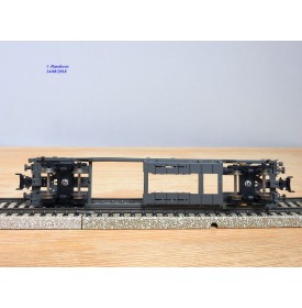 Märklin 47449/1, wagon poche type Sdkmms SBB  HUPAC  chargé de 2 conteneurs de 20' Natural   neuf  BO neuf  BO. 