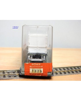 RÖWA 2304 wagon plat chargé de 2 conteneurs LESAGE  DB BO 