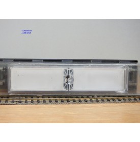 RÖWA 2304 wagon plat chargé de 2 conteneurs LESAGE  DB BO 