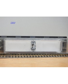 RÖWA 2304 wagon plat chargé de 2 conteneurs LESAGE  DB BO 