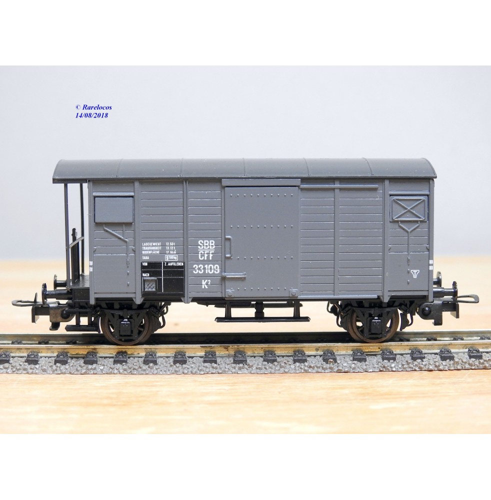 LILIPUT 215 11 Wagon à guérite ancien GÖSSER BIER  ÖBB BO