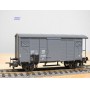 LILIPUT 247 56, wagon couvert à plate forme de serre freins type K 2    SBB     neuf   BO