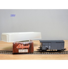 LILIPUT 215 11 Wagon à guérite ancien GÖSSER BIER  ÖBB BO
