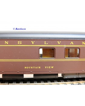  RIVAROSSI  véro 2745, voiture de queue  ( smooth side tail car  )   Mountain View   Pennsylvania  PRR   BO