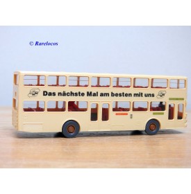 WIKING 24730, autobus à 2 étages MAN  BÜSSING   SD 200  de la ville de Berlin  ( BVG )   Neuf  BO  1/87   HO