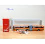 HERPA  141598,  autobus articulé KÄSSBOHRER  SETRA   SG 221  UL  RVO  Neuf  BO  1/87