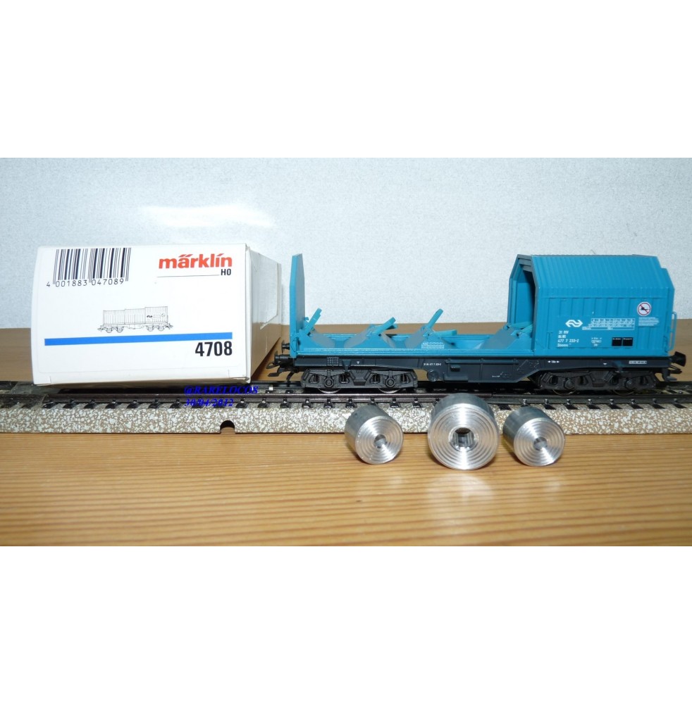 Märklin 48944 wagons plats type Bt 10 conteneurs à bière Königsbacher DB BO