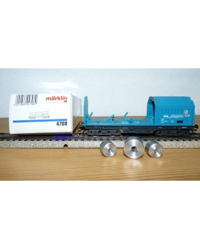 Märklin 48944 wagons plats type Bt 10 conteneurs à bière Königsbacher DB BO