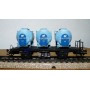 Märklin 48944 wagons plats type Bt 10 conteneurs à bière Königsbacher DB BO