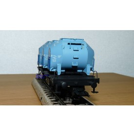 Märklin 48158  wagon plat conteneurs type Bt 10 KNORR Kikeriki  DB BO