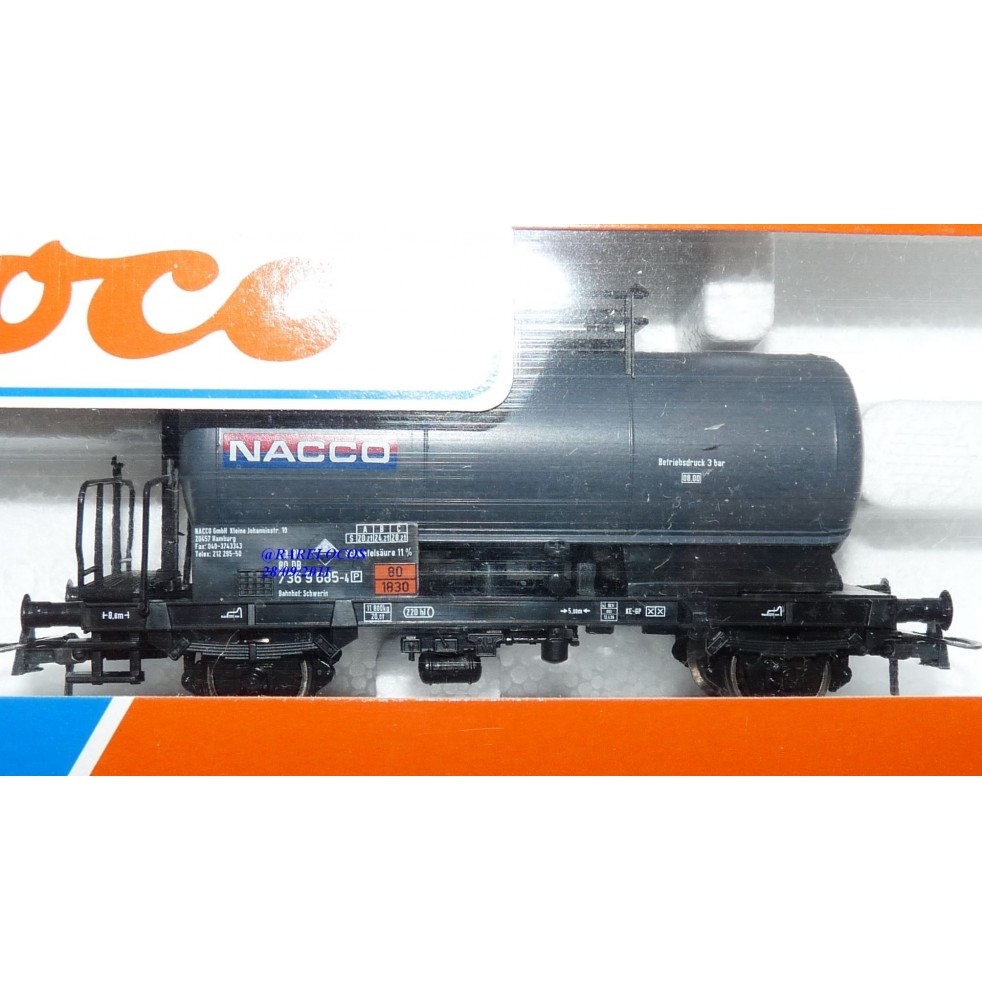 ROCO 47071 wagon citerne NACCO DB AG Neuf BO