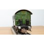 MÄRKLIN   327 . 1,  rare voiture à plate formes verte