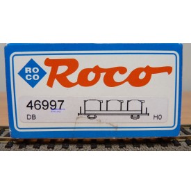 ROCO 46997, couplage de 2 wagons plats type Btmms 54 chargés de cadres REI " Von Haus zu Haus"  Neuf BO