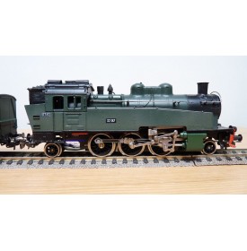 PIKO  0723,  coffret 131T ETAT et 2 voitures SNCF BO 