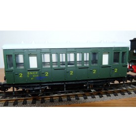 PIKO  0723,  coffret 131T ETAT et 2 voitures SNCF BO 