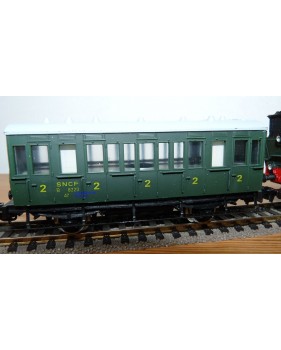 PIKO  0723,  coffret 131T ETAT et 2 voitures SNCF BO 