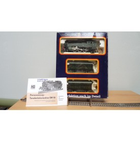 PIKO  0723,  coffret 131T ETAT et 2 voitures SNCF BO 