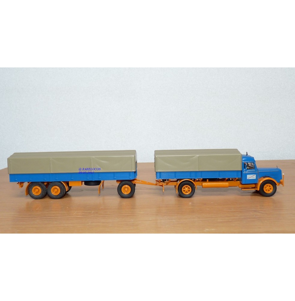 BREKINA 72205 Camion MAN F8 et remorque à 3 essieux SÜDFRÜCHTE- IMPORT Neuf BO 1/87