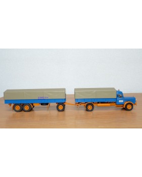 BREKINA 72205 Camion MAN F8 et remorque à 3 essieux SÜDFRÜCHTE- IMPORT Neuf BO 1/87