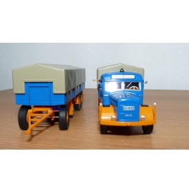 BREKINA 72205 Camion MAN F8 et remorque à 3 essieux SÜDFRÜCHTE- IMPORT Neuf BO 1/87