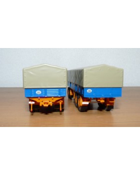 BREKINA 72205 Camion MAN F8 et remorque à 3 essieux SÜDFRÜCHTE- IMPORT Neuf BO 1/87