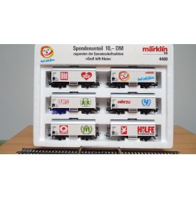 Märklin 48944 wagons plats type Bt 10 conteneurs à bière Königsbacher DB BO