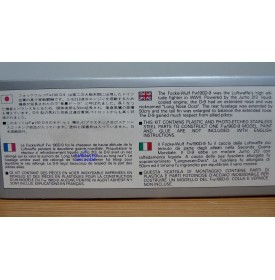 DRAGON 5503,  FOCKE WULF 190D-9 Langnasen-Dora  Neuf  BO 1/48