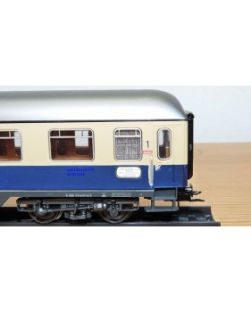 RÖWA 2304 wagon plat chargé de 2 conteneurs LESAGE  DB BO 