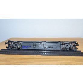 RÖWA 2304 wagon plat chargé de 2 conteneurs LESAGE  DB BO 