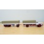 Brekina 86201 Camion et remorque FAUN L8L de 1955 Neuf BO 1/87