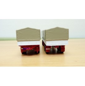 Brekina 86201 Camion et remorque FAUN L8L de 1955 Neuf BO 1/87