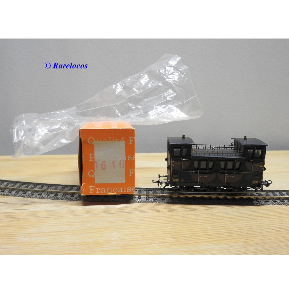Voiture Ocem PLM 1ère-2ème classe - HO 1/87 - JOUEF 5109