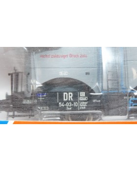 ROCO 47320,  wagon silo pour transport de poussière de charbon type Zkod DR Neuf  BO
