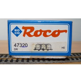 ROCO 47320,  wagon silo pour transport de poussière de charbon type Zkod DR Neuf  BO
