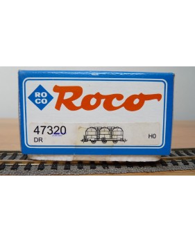 ROCO 47320,  wagon silo pour transport de poussière de charbon type Zkod DR Neuf  BO