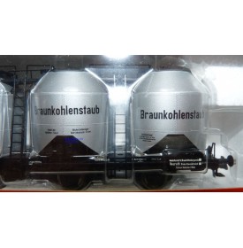 ROCO 47318,  wagon silo pour transport de lignite DR Neuf  BO
