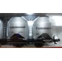 ROCO 47318,  wagon silo pour transport de lignite DR Neuf  BO