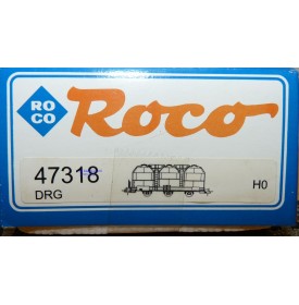 ROCO 47318,  wagon silo pour transport de lignite DR Neuf  BO