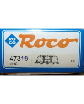 ROCO 47318,  wagon silo pour transport de lignite DR Neuf  BO