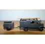 ROCO Minitanks 369, camion et motopompe MERCEDES BENZ L 1500 SLF8  Neuf BO 1/87 HO