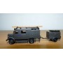 ROCO Minitanks 369, camion et motopompe MERCEDES BENZ L 1500 SLF8  Neuf BO 1/87 HO