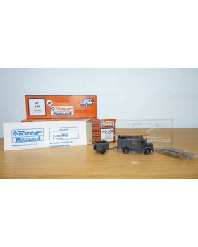 ROCO Minitanks 369, camion et motopompe MERCEDES BENZ L 1500 SLF8  Neuf BO 1/87 HO