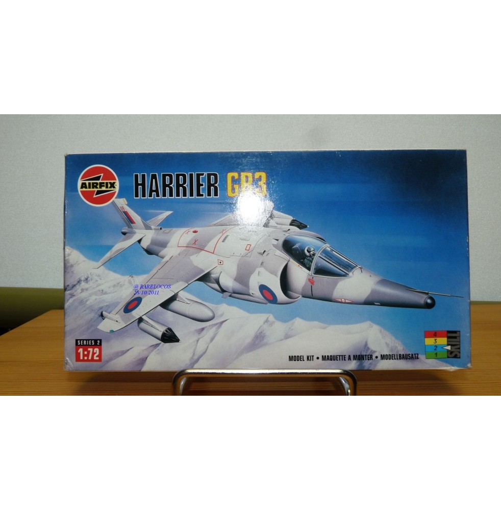AIRFIX 02072 British Aerospace HARRIER GR 3 Neuf BO 1/72