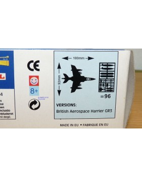 AIRFIX 02072 British Aerospace HARRIER GR 3 Neuf BO 1/72
