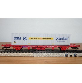 Märklin 47701,  wagon porte conteneur type Lgins 570 NS Cargo BO