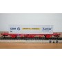 Märklin 47701,  wagon porte conteneur type Lgins 570 NS Cargo BO