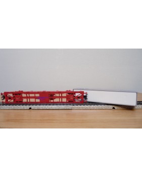 Märklin 47701,  wagon porte conteneur type Lgins 570 NS Cargo BO