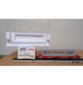 Märklin 47701,  wagon porte conteneur type Lgins 570 NS Cargo BO
